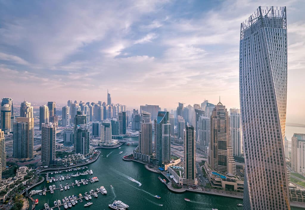 dubai real estate paranomic view
