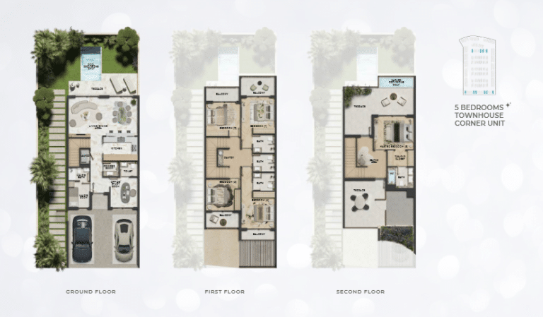 Leos Kensington Gardens Townhouse 5bd corner unit
