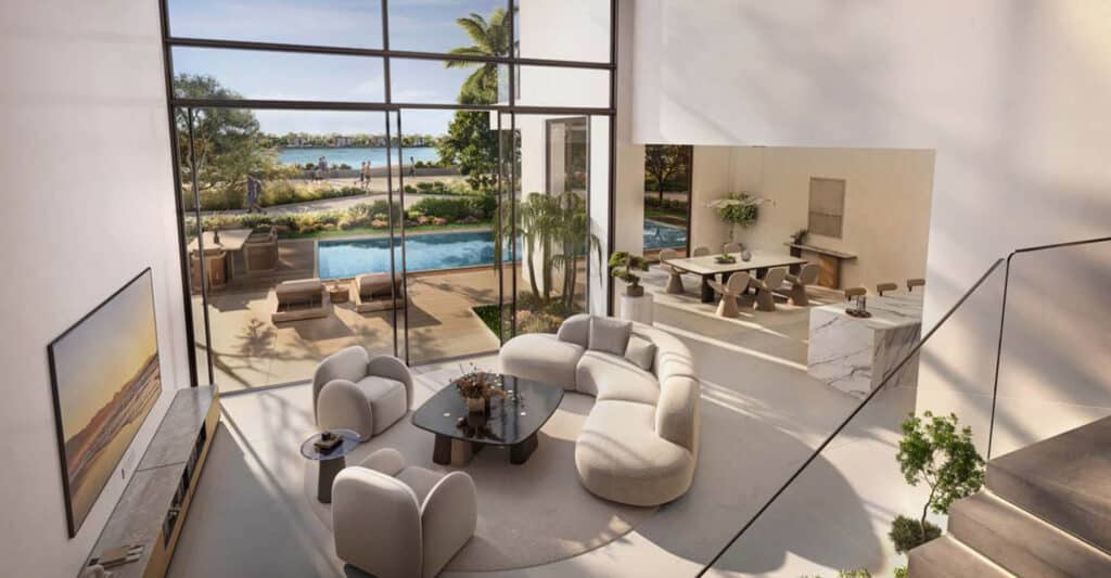 ora bayn villas living area