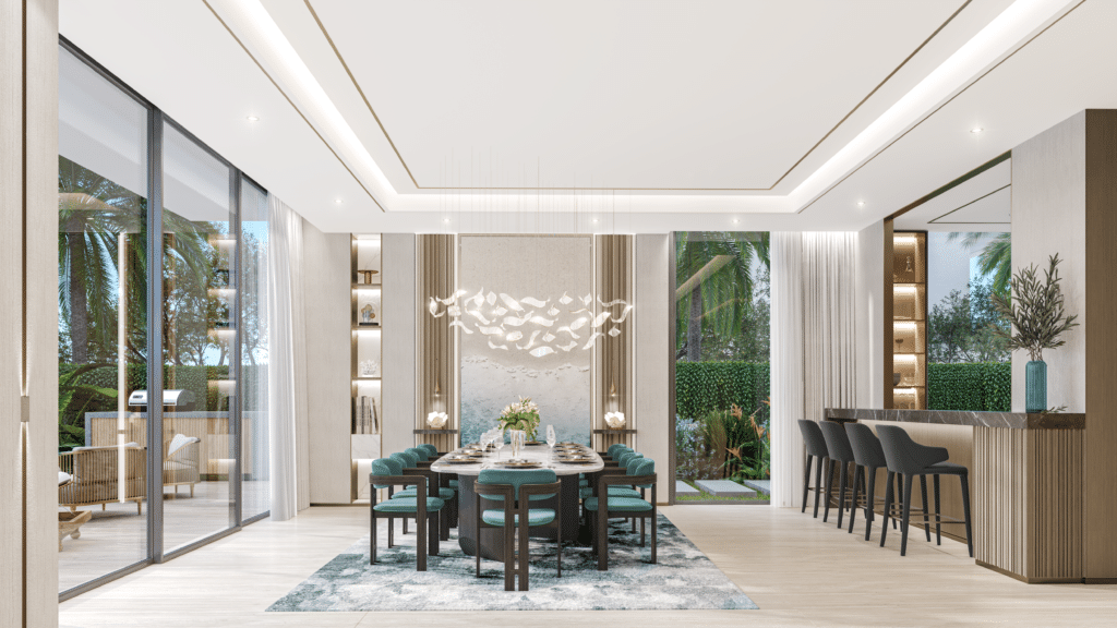 ajmal makan al thuraya island dining area