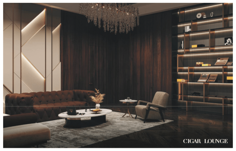 samana barari heights lounge