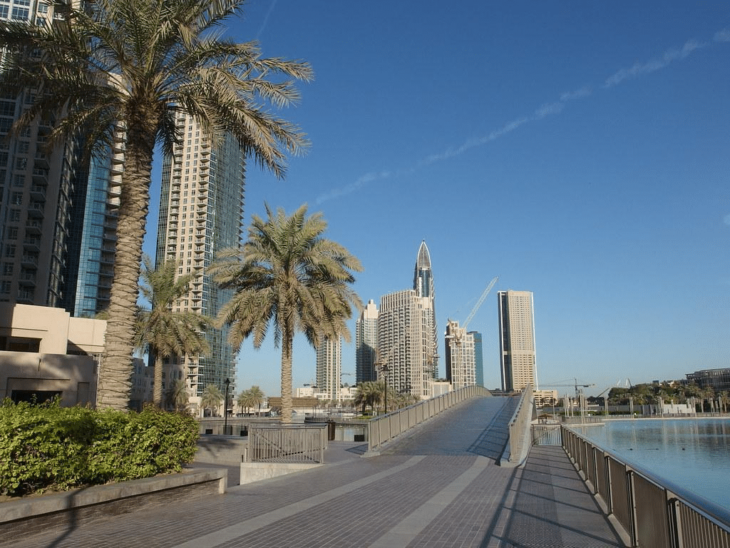 snapshot of dubai downtown