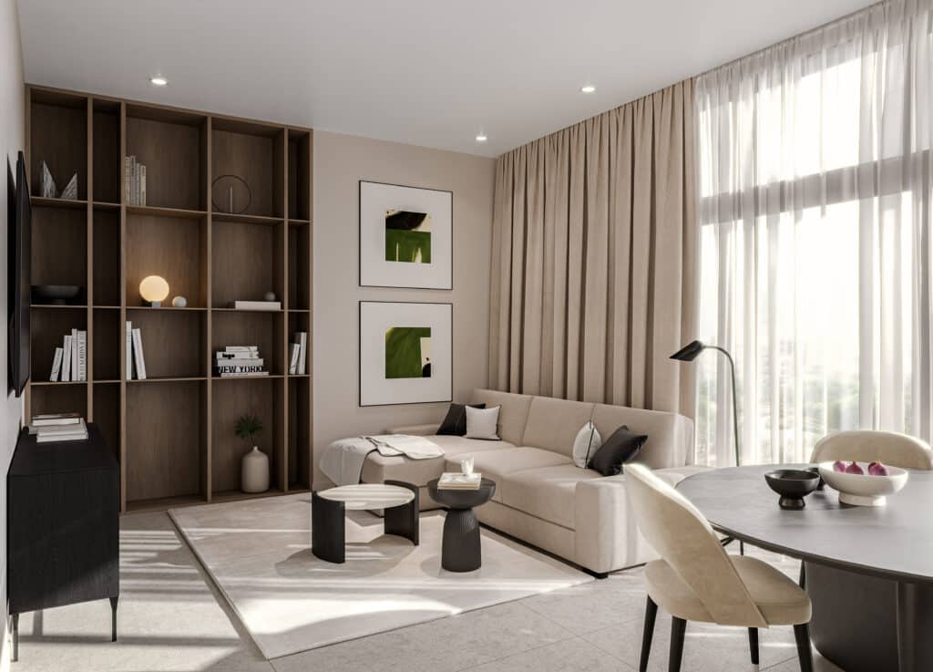 object1 v1ter residences living room