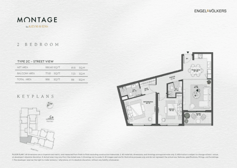 KEY mavens montage 2bhk type 2C