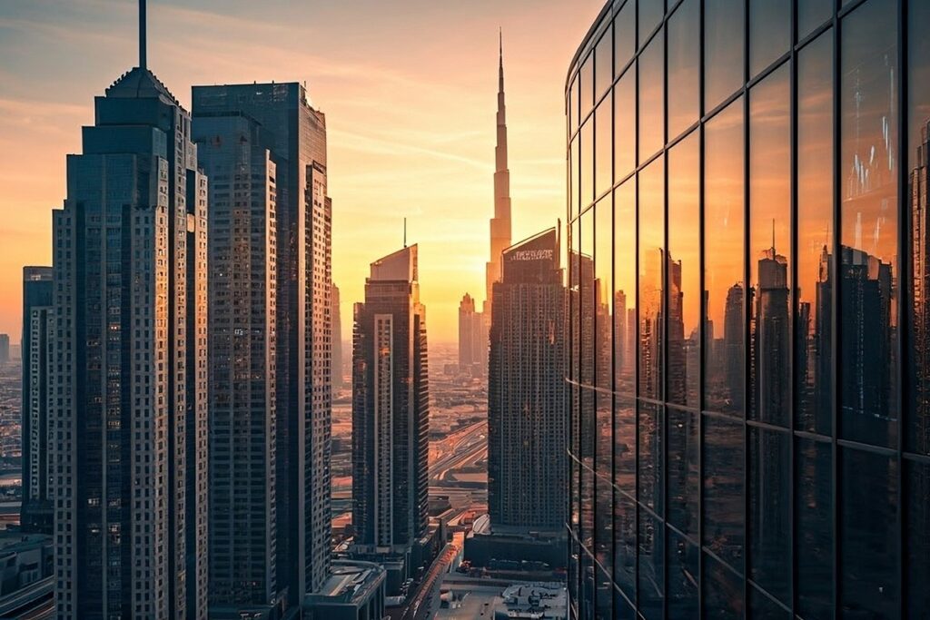 Dubai skyscrapers