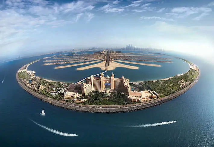 pal jumeirah top view