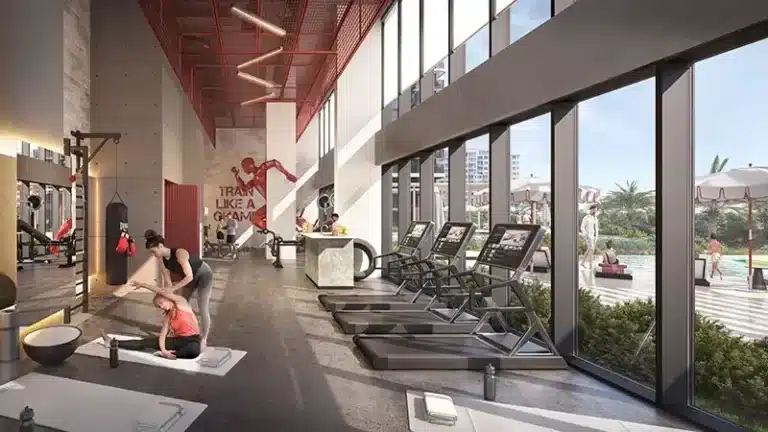 yas living by aldar gym