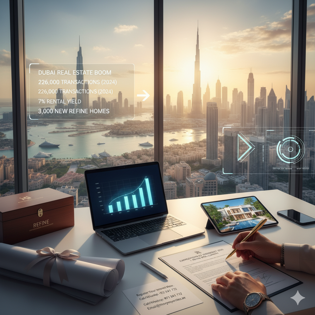 Dubai Real estate refines