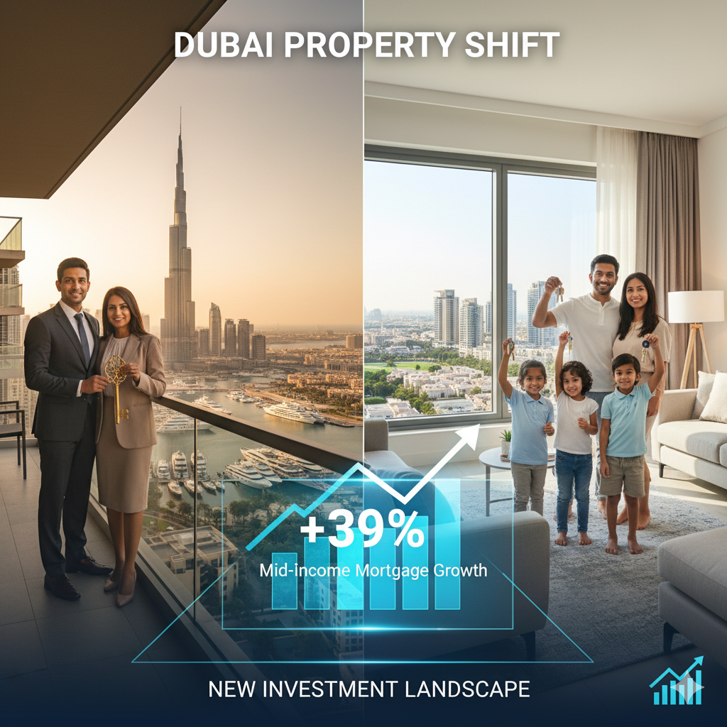 Dubai Property Shift: Mid-Income Mortgage Boom Reveals New Investment Landscape
