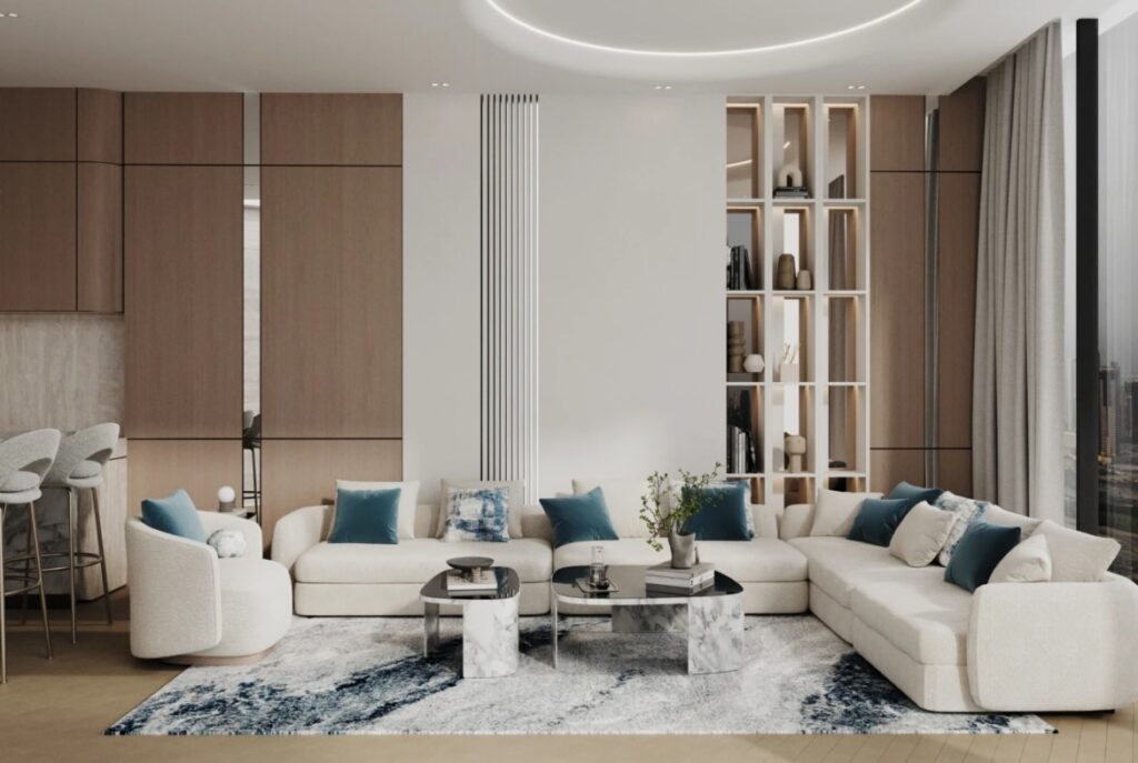 Binghatti sky terraces living