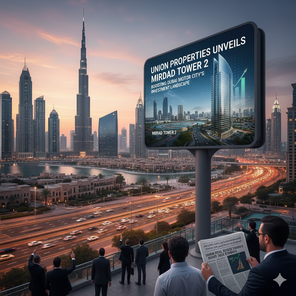 Mirdad Tower 2 Launch: Invest in Dubai Motor City
