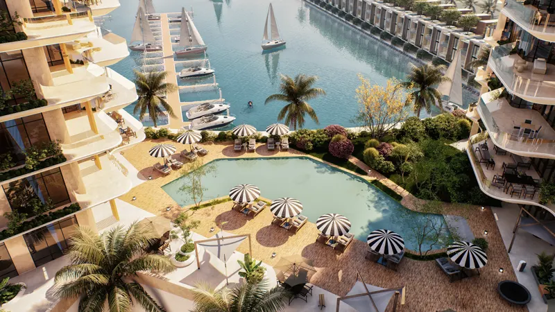 Al hamra waterfrontage