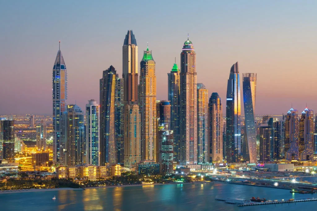 dubai waterfrontage
