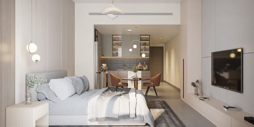 wasl gate communities villa bedroom