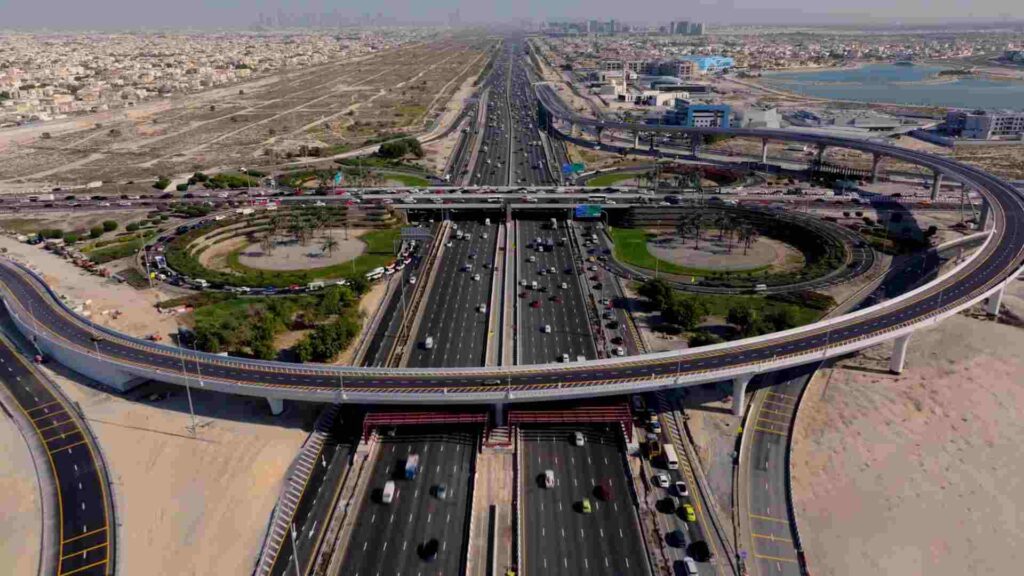 Dubai bridge